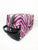 Pink Zebra Nylon Large Dopp Kit