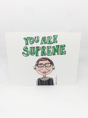 RBG You Are Supreme Card