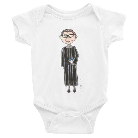 Little Ruth Bader Ginsburg Infant Bodysuit