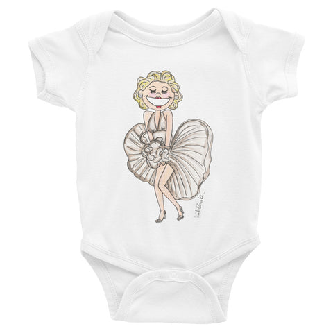 Little Marilyn Infant Bodysuit