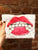 Red Lips T Bottom Cosmetic Bag