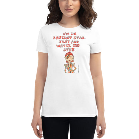 Little Bowie Quote Women's short sleeve t-shirt