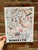 The Brooklyn Map Glitter Art Print