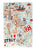 Italy Map Tea Towel