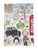 London Map Tea Towel