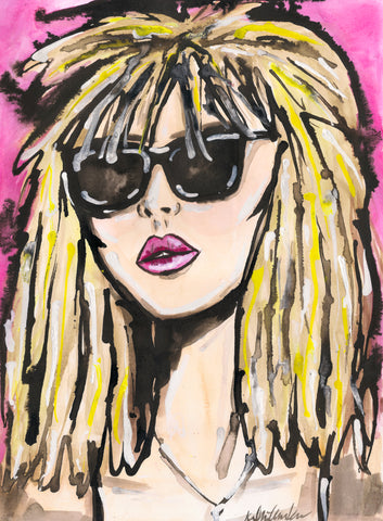 Debbie Portrait Watercolor Painting