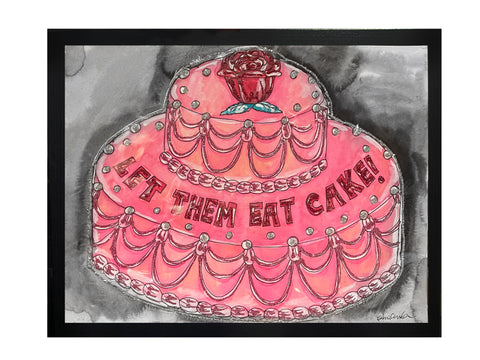 Cake Watercolor Painting