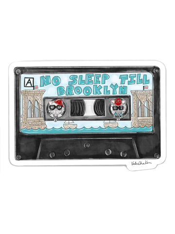 Cassette Vinyl Sticker