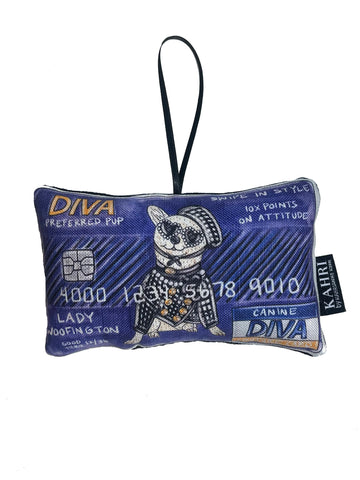 Mini Diva Card Ornament