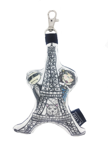 Mini Eiffel Tower Bag Charm