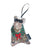 Mini Holiday French Bulldog Ornament