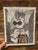Glam Cat Glitter Art Print