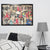 Icons Collage Original Watercolor Painting