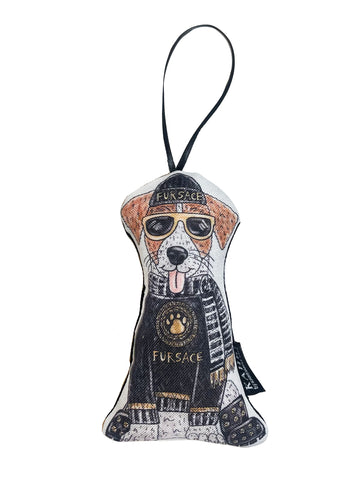Mini Holiday Jack Russel Ornament