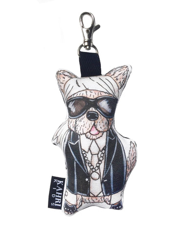 Mini Karl Lagerwoof Doll Bag Charm