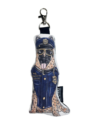 Mini German Shepard Bag Charm