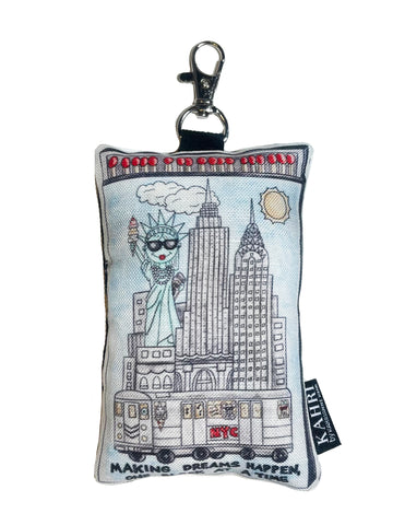 Mini NYC Matchbook Bag Charm
