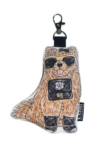 Mini Pomeranian Bag Charm