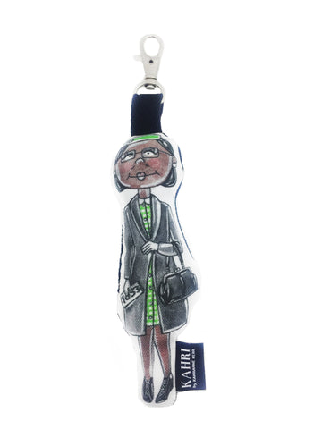 Mini Rosa Parks Doll Bag Charm
