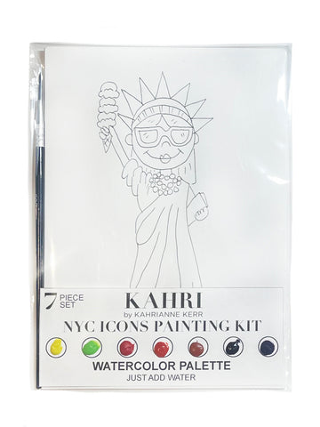 Little NYC Icons Watercolor Painting Kit