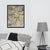 NYC Map Glitter Original Watercolor Painting- Collector's Edition