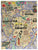 NYC Map Glitter Original Watercolor Painting- Collector's Edition