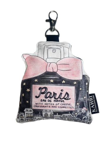 Mini Paris Perfume Bag Charm