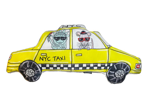 NYC Taxi Pillow