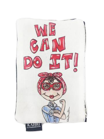 Rosie the Riveter Quote Coin Purse