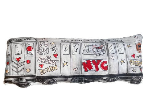 Subway Car Pillow