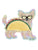 Taco Dog Glitter Vinyl Sticker