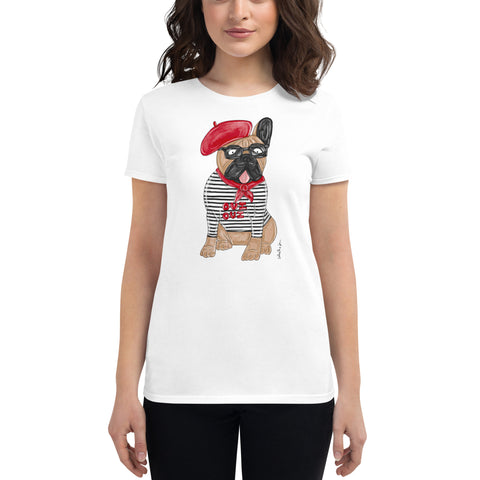 French Bulldog Women's short sleeve t-shirt
