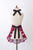 Red Hearts Stripes Mary Jean Apron