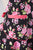 Pink Black Floral Mary Jean Apron