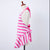 Pink Stripes Gold Dots Mary Jean Apron