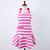 Pink Stripes Gold Dots Mary Jean Apron