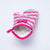 Pink Stripes Gold Dots Oven Mitt