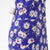 Blue Daisy Dots Allie Apron