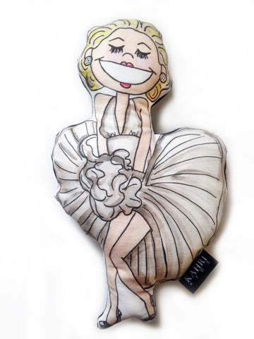 Mini Audrey Hepburn Doll Bag Charm – Kahri by KahriAnne Kerr
