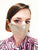 Metallic Gold Linen Face Mask with Filter Pocket
