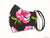 Pink Flower Face Mask with Filter Pocket