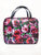 Black Floral Travel Case