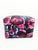 Black Floral Small Rectangle Pouch