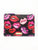 Purple Lips 3 Piece Cosmetic Bag Set