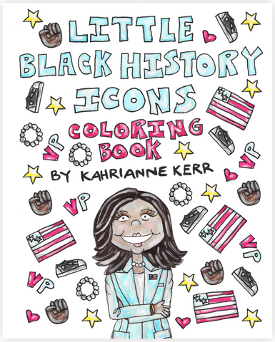 Little Black History Icons Coloring Book
