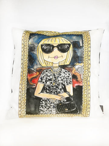 Anna Mona Lisa Pillow Case