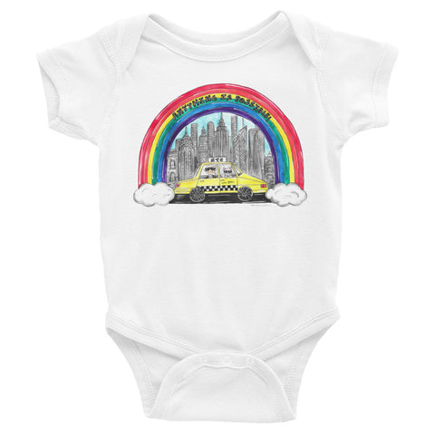 NYC Rainbow Infant Bodysuit