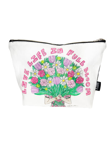 Bloom T Bottom Cosmetic Bag