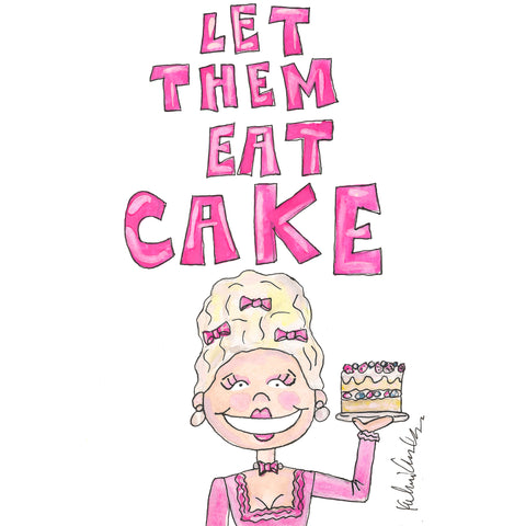 Marie Antoinette Quote Illustration