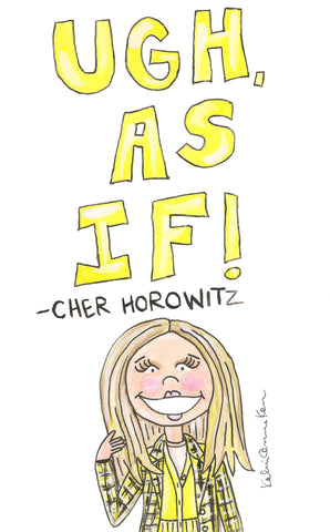 Clueless Quote Illustration